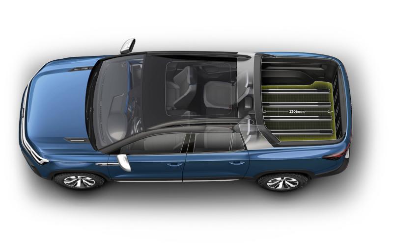 Volkswagen Tarok | les photos officielles du concept de pick-up